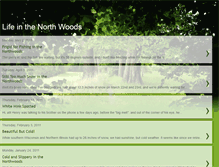 Tablet Screenshot of northwoodslife-carol.blogspot.com