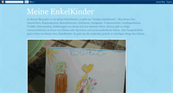 Desktop Screenshot of meineenkelkinder.blogspot.com