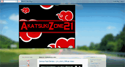 Desktop Screenshot of akatsukizone21.blogspot.com