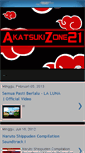 Mobile Screenshot of akatsukizone21.blogspot.com