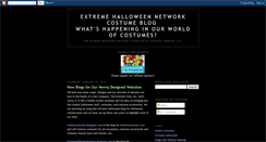 Desktop Screenshot of extremehalloween.blogspot.com