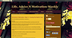 Desktop Screenshot of lifeadvicenmotivation.blogspot.com