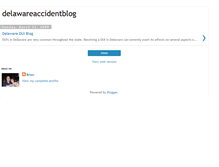 Tablet Screenshot of delawareaccidentblog.blogspot.com