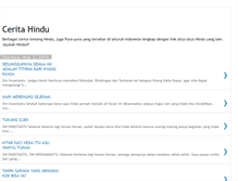 Tablet Screenshot of ceritahindu.blogspot.com