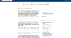 Desktop Screenshot of golf-vacations-trips.blogspot.com
