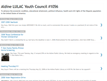 Tablet Screenshot of lulac1056.blogspot.com