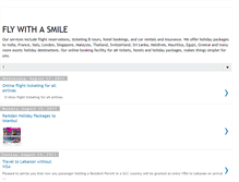Tablet Screenshot of flywithasmile.blogspot.com