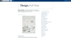 Desktop Screenshot of designfullstop.blogspot.com