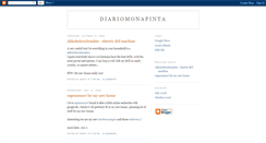 Desktop Screenshot of diariomonapinta.blogspot.com