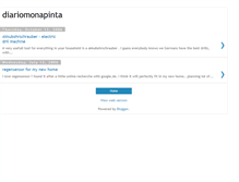 Tablet Screenshot of diariomonapinta.blogspot.com