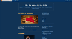 Desktop Screenshot of conelalmaenlapiel.blogspot.com