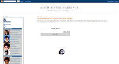 Desktop Screenshot of ajith-sister-marriage.blogspot.com