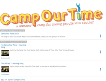 Tablet Screenshot of campourtime.blogspot.com