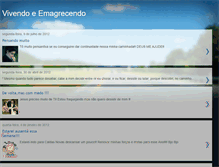 Tablet Screenshot of bel-vivendoeemagrecendo.blogspot.com