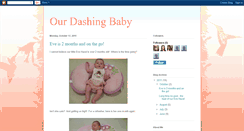 Desktop Screenshot of dashingbaby.blogspot.com