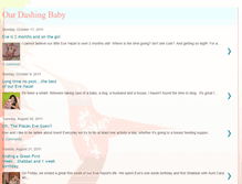 Tablet Screenshot of dashingbaby.blogspot.com