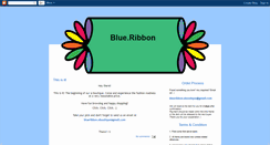 Desktop Screenshot of blueribbonboutique.blogspot.com