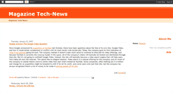 Desktop Screenshot of magazinetechnology.blogspot.com