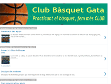 Tablet Screenshot of basquet-gata.blogspot.com