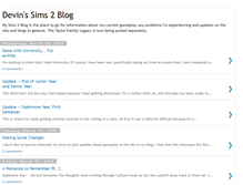 Tablet Screenshot of devinsims.blogspot.com