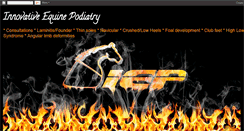 Desktop Screenshot of innovativeequinepodiatry.blogspot.com