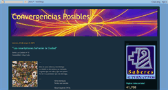 Desktop Screenshot of convergenciasposibles.blogspot.com