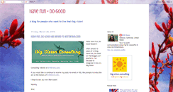 Desktop Screenshot of havefundogood.blogspot.com