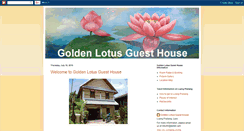 Desktop Screenshot of goldenlotusguesthouse.blogspot.com