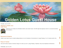 Tablet Screenshot of goldenlotusguesthouse.blogspot.com