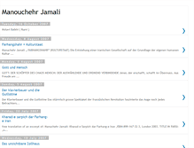 Tablet Screenshot of manouchehr-jamali.blogspot.com