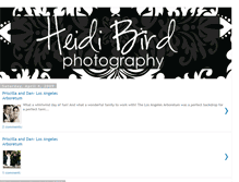 Tablet Screenshot of heidibirdphotography.blogspot.com