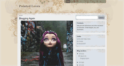 Desktop Screenshot of paintedloves.blogspot.com