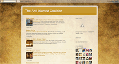 Desktop Screenshot of anti-islamistcoalition.blogspot.com