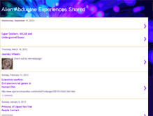 Tablet Screenshot of alienexperiencer.blogspot.com