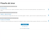 Tablet Screenshot of filosofia-delamor.blogspot.com