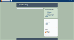 Desktop Screenshot of fishsporting.blogspot.com