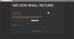 Desktop Screenshot of niflson.blogspot.com