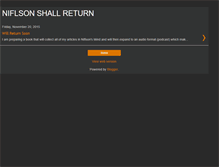 Tablet Screenshot of niflson.blogspot.com