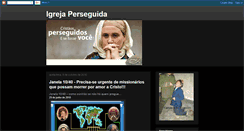 Desktop Screenshot of igrejaperseguida-davi.blogspot.com