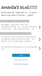 Mobile Screenshot of amanda.blogspot.com