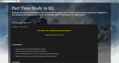 Desktop Screenshot of parttimeprogram.blogspot.com