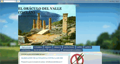 Desktop Screenshot of eloraculodelvalle.blogspot.com