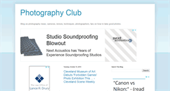 Desktop Screenshot of photography-club.blogspot.com
