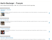 Tablet Screenshot of martin-boulanger.blogspot.com