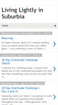 Mobile Screenshot of livinglightlyinsuburbia.blogspot.com