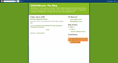 Desktop Screenshot of dreamsceneblog.blogspot.com