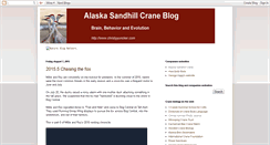 Desktop Screenshot of alaskasandhillcraneblog.blogspot.com