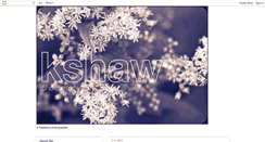 Desktop Screenshot of kshawphotography.blogspot.com
