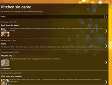 Tablet Screenshot of kitchensincarne.blogspot.com
