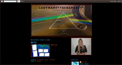 Desktop Screenshot of ladymaryscrapart.blogspot.com